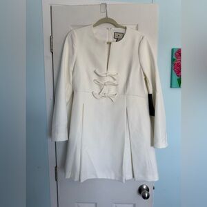 Tuckernuck White Dress with Front Detail